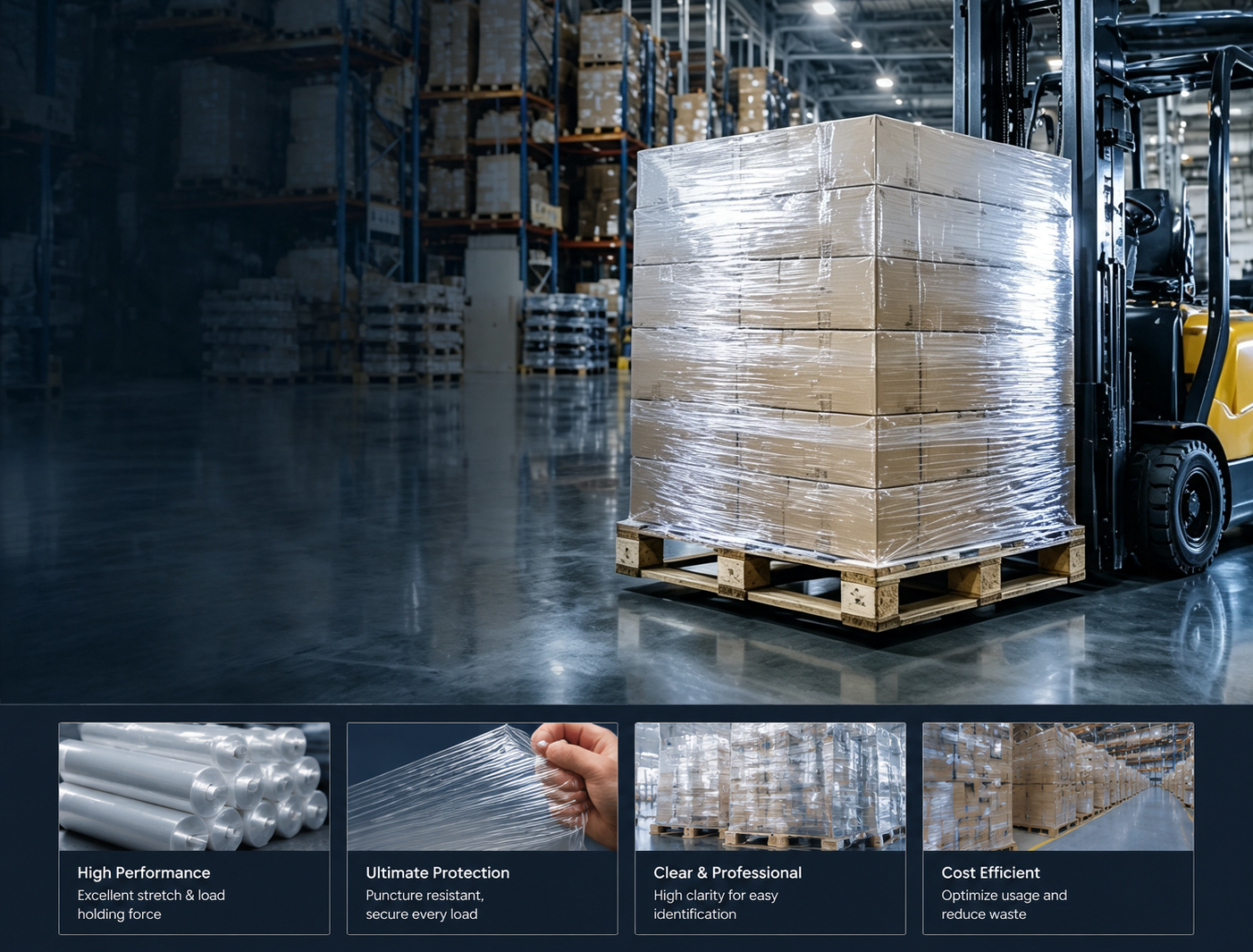 Recommended Stretch Film Types for Logistics